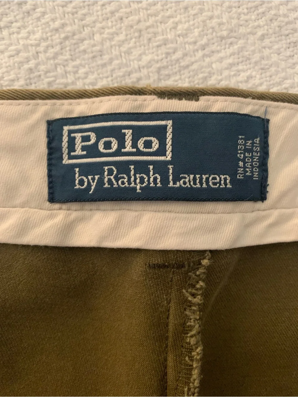Polo by Ralph Lauren Olive Green Chino Pants